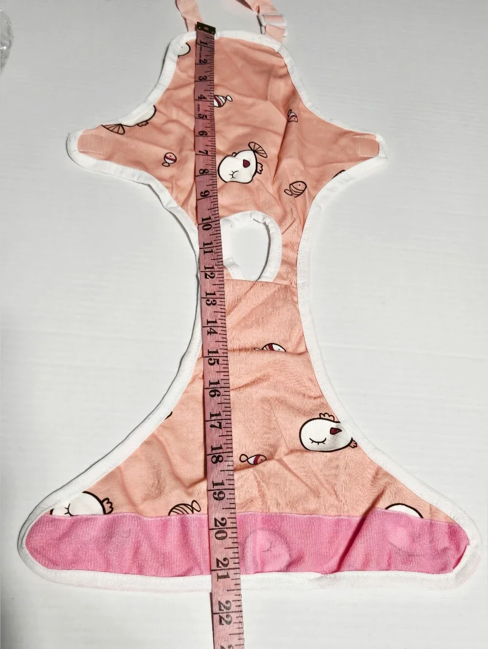 Pink Reusable Female Dog Diaper Size L Washable Leak Proof Puppy Pet Diaper